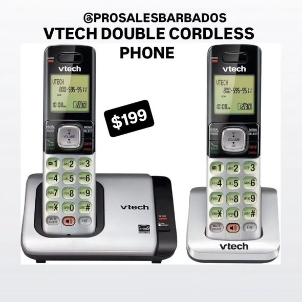 VTech & Panasonic Cordless Phones – From $89 at Pro Sales Bridgetown