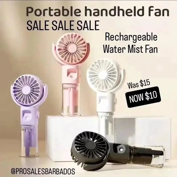 Pro Sales Barbados Sale – Aroma Diffusers, Candle Holders & Handheld Fans