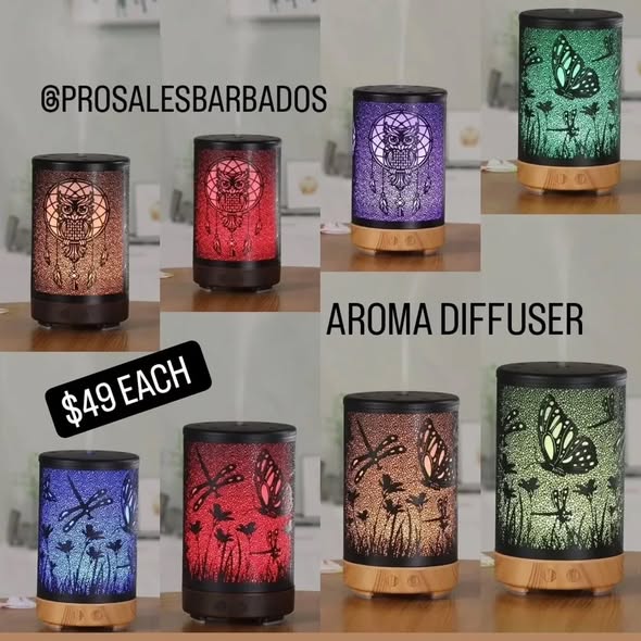 Pro Sales Barbados Sale – Aroma Diffusers, Candle Holders & Handheld Fans
