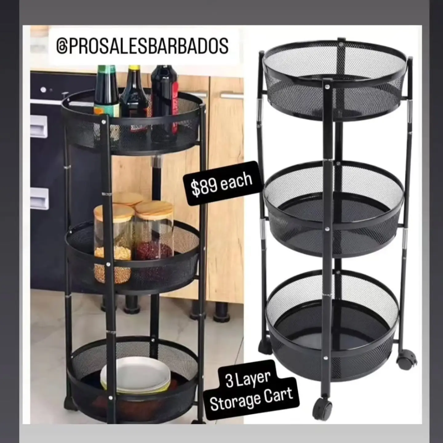 Pro Sales Barbados: Tornado Scrub, Herb Savers & Storage Rack — Multiple Items Available