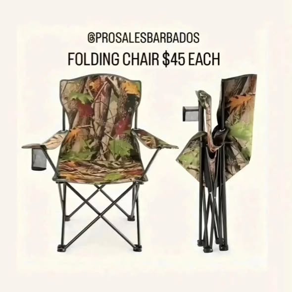 Pro Sales Barbados: Folding Chairs & Arm Sleeves - Multiple Items with Prices