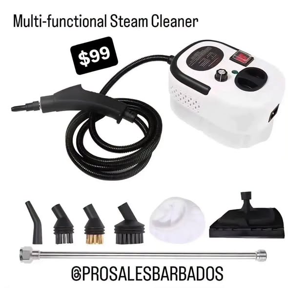 Multi-functional Steam Cleaner $99, USB Makeup Brush Cleaner $15 & Home Welcome Decor Sign $19