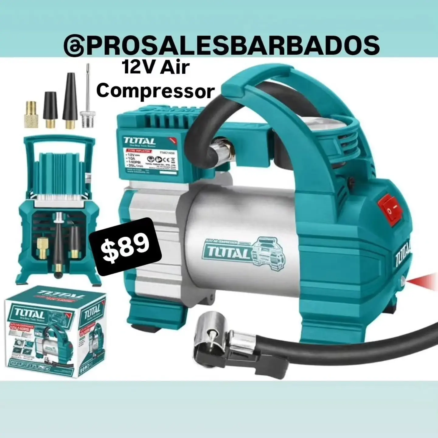 Pro Sales Tools: Staple Gun Sale $20, Air Compressor $89, Knee Pads $39