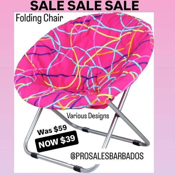 Pro Sales Barbados: Insulated Picnic Basket $20, Folding Chair Sale $39 (Was $59), Scale $20
