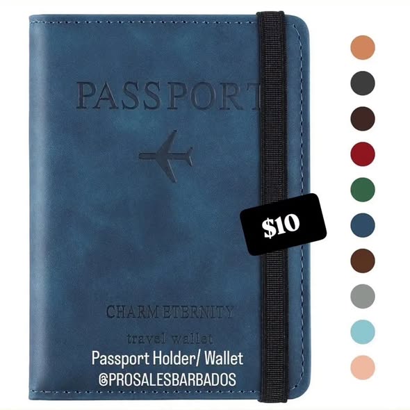 Travel Accessories Deal – Luggage Tags $7, Passport Holders $10, Waist Beads 2 for $10