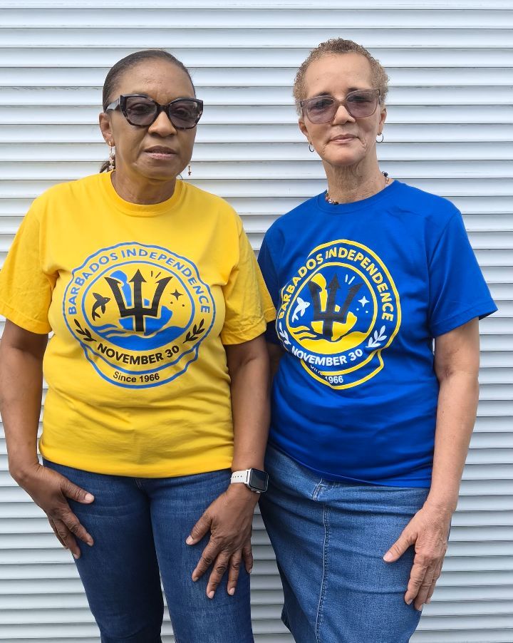 Barbados Independence Printed T-Shirts - Adults $22.99, Children $17.99