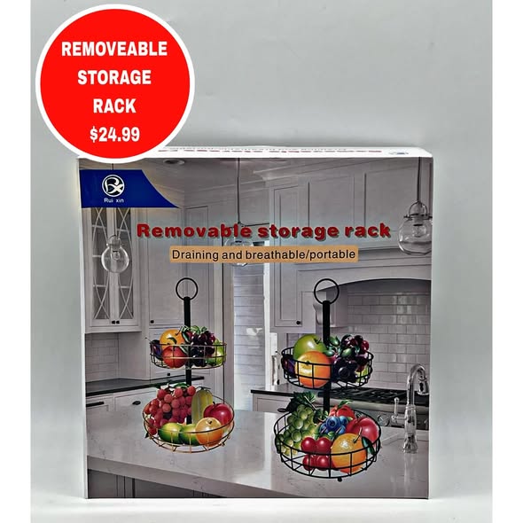 Removable Storage Rack – $24.99 at S.Y. Adam & Son