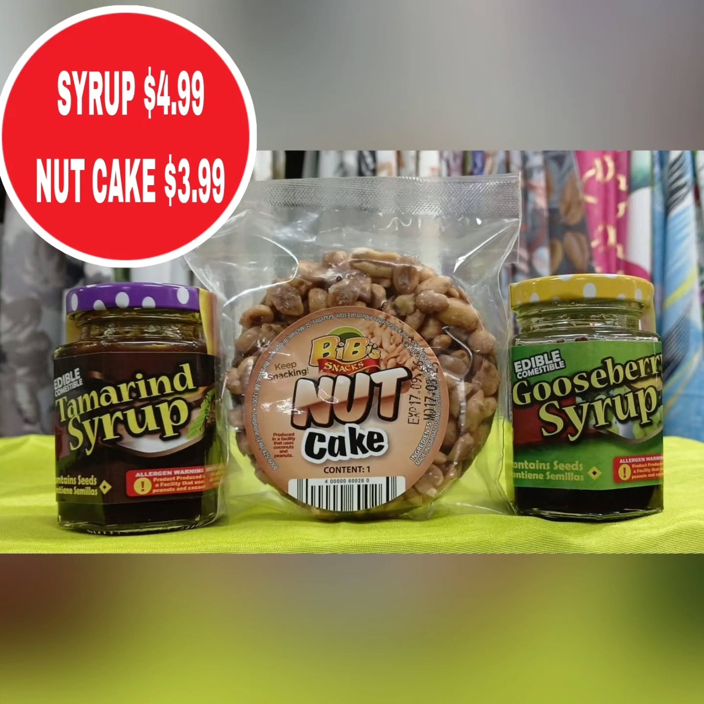 Refreshments & Sweet Treats — Lucozade, Ju-C, Sugar Cakes & More at S.Y. Adam & Son
