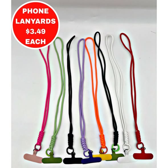 Beaded Phone Charms $2.99 & Phone Lanyards from $3.49 at S.Y. Adam & Son