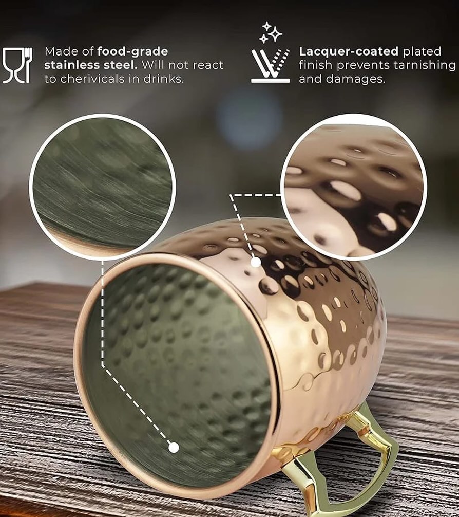 Copper Mug – $17.99 at S.Y. Adam & Son Speightstown