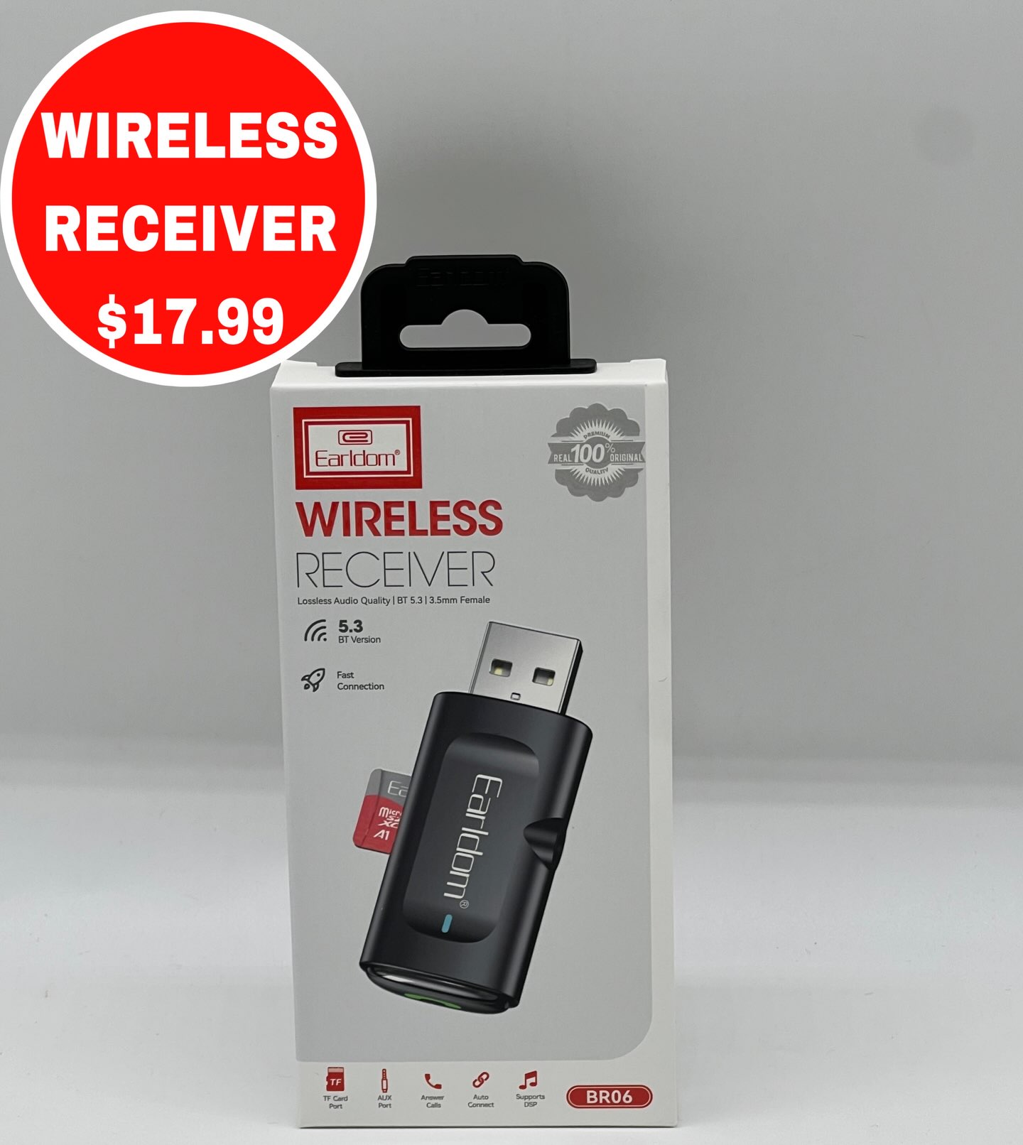 New Earldom Tech Drop from $11.99 – Wireless Audio Receivers, USB-C Hubs & More