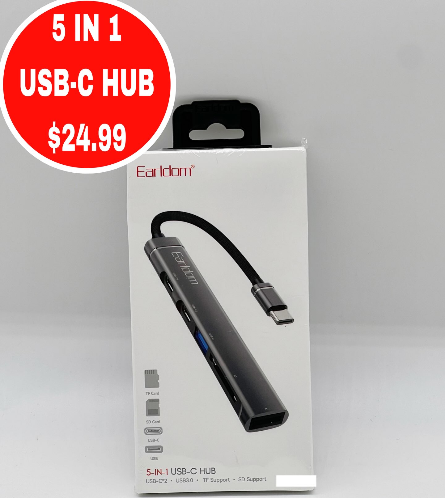 New Earldom Tech Drop from $11.99 – Wireless Audio Receivers, USB-C Hubs & More