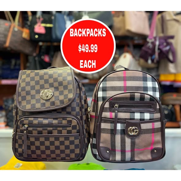 Fashion Bags at $39.99 Each & Backpacks at $49.99 Each – S.Y. Adam & Son