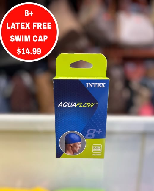 INTEX AquaFlow Latex-Free Swim Cap – Only $14.99