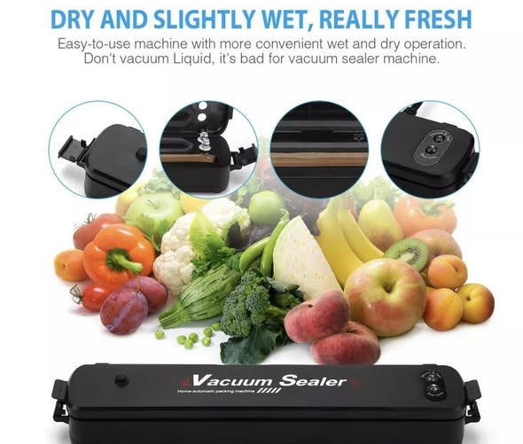 Lotus Vacuum Sealer & Bags Back In Stock – Sealer $19.99 | 50 Bags $11.99