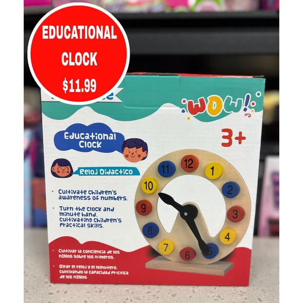 Educational Toys Back in Stock – Starting from $3.99!