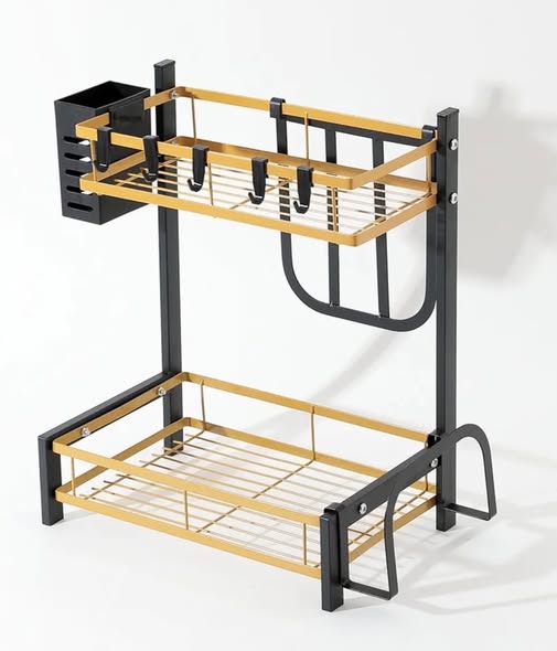 2-Level Multi-Function Storage Rack – $34.99
