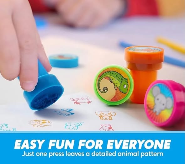 26-Piece Kids Stamp Set – Only $9.99