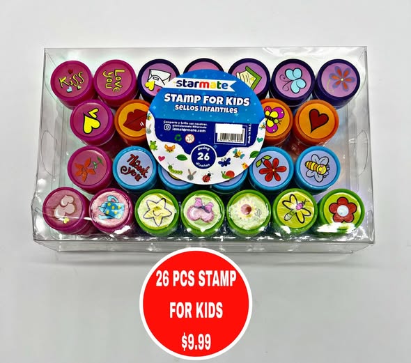26-Piece Kids Stamp Set – Only $9.99