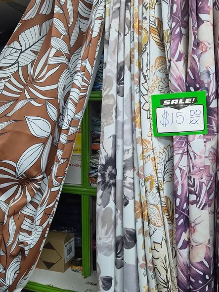 Printed Black Out Curtains on Sale – $15.00 Limited Time Only