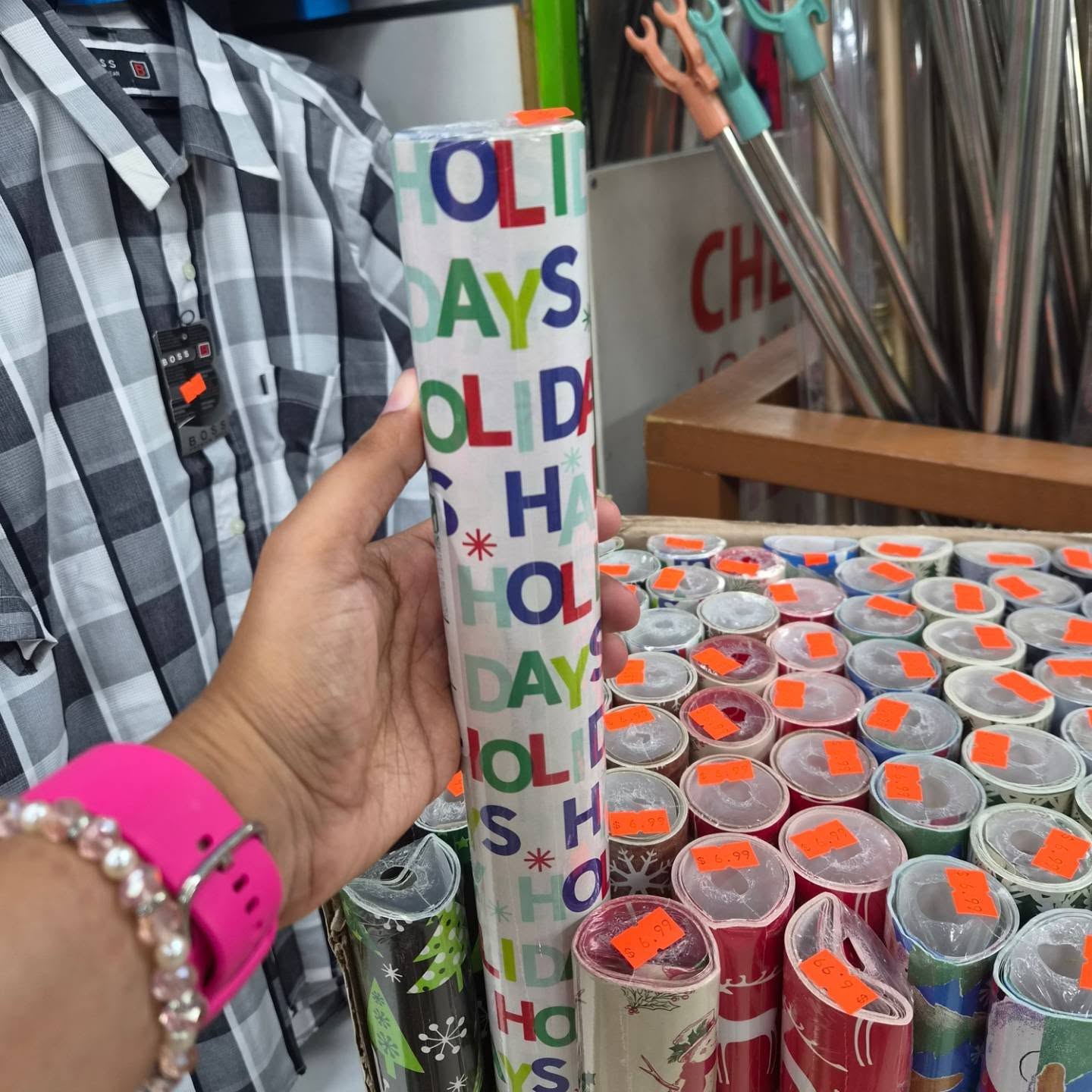 Christmas Gift Wrapping Paper - $6.99 Each
