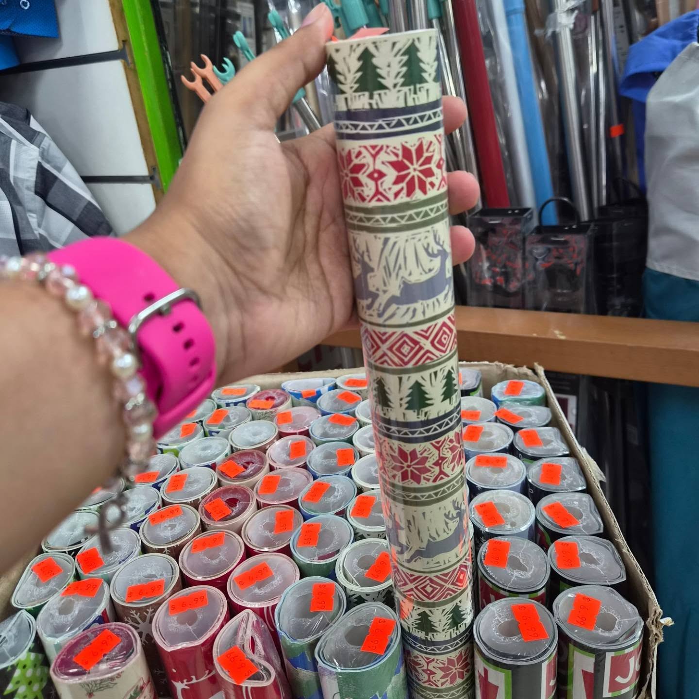 Christmas Gift Wrapping Paper - $6.99 Each
