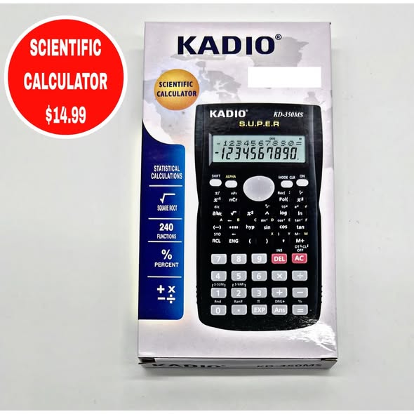 Calculators from $4.99 – Electronic, Basic & Scientific Available at All Branches