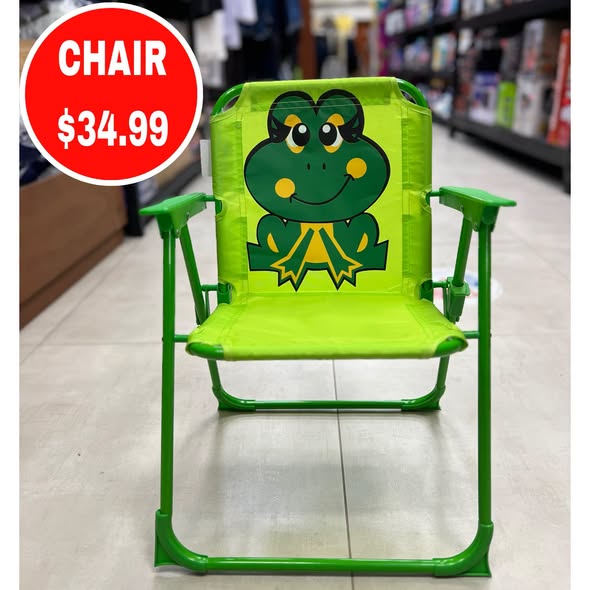 Kids Foldable Character Chairs from $34.99 at S.Y. Adam & Son