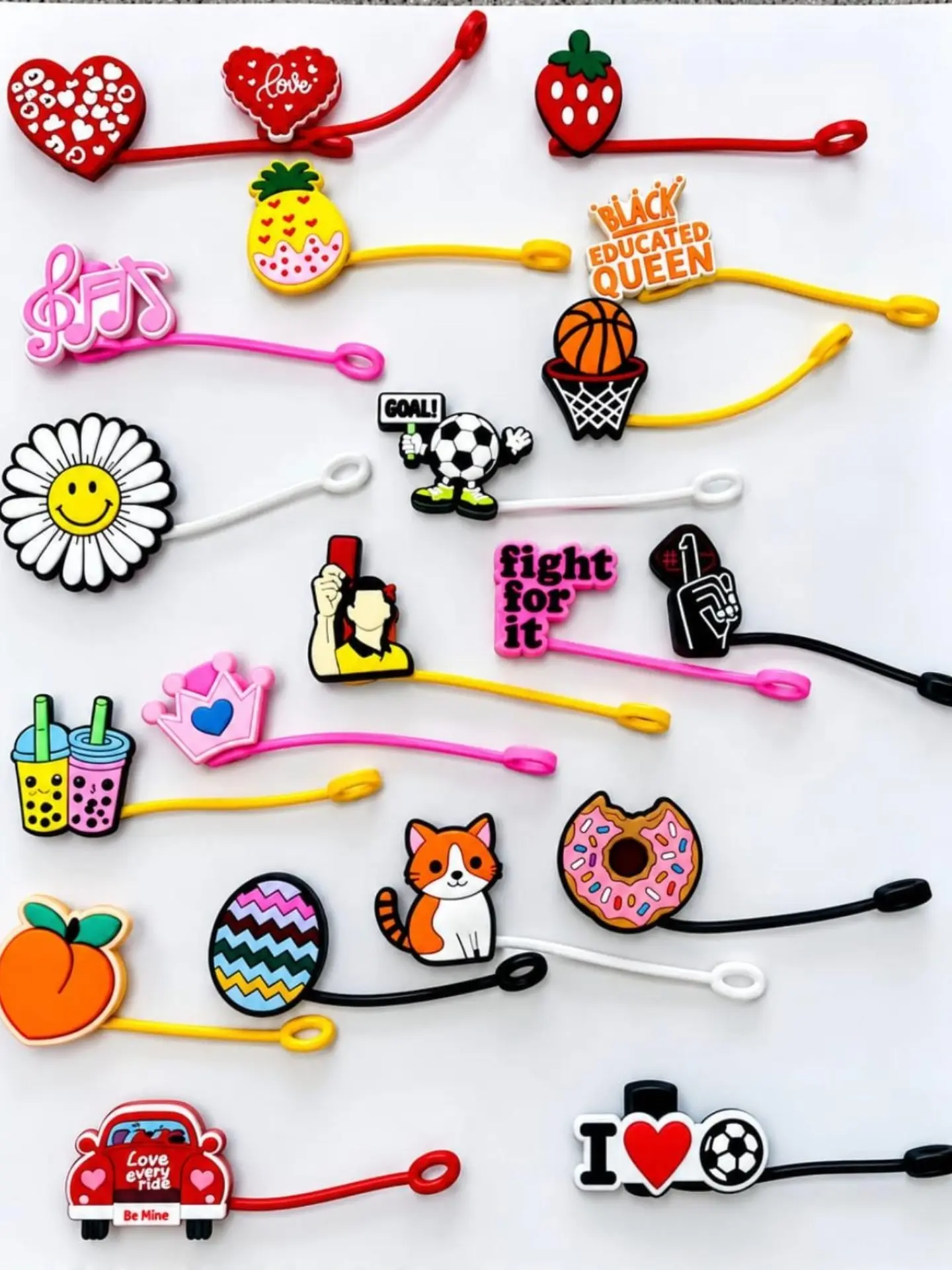 Croc Charms & Straw Covers – From $1 Each at S.Y. Adam & Son