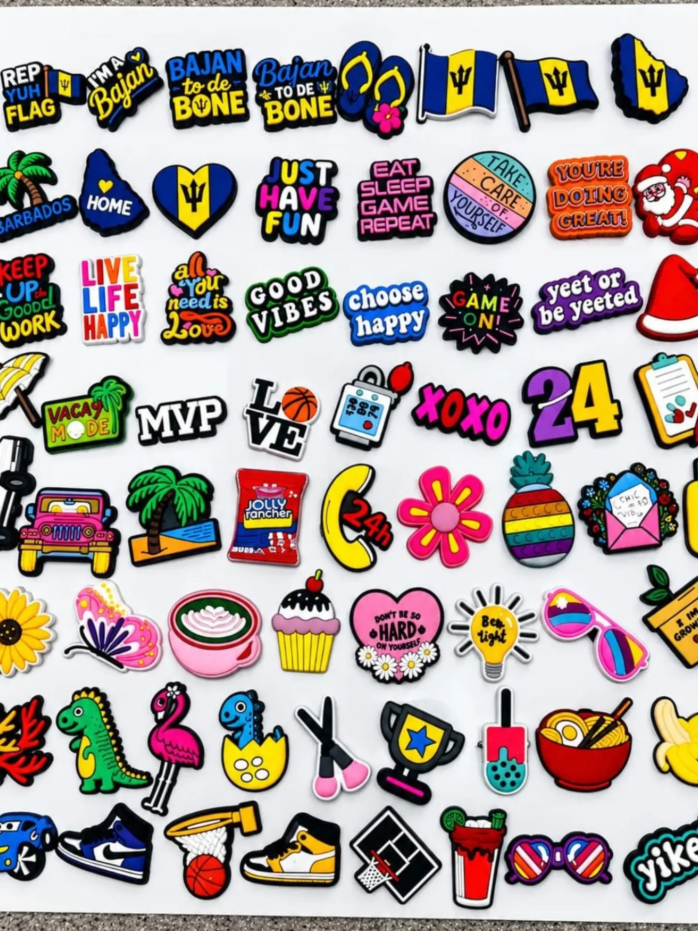 Croc Charms & Straw Covers – From $1 Each at S.Y. Adam & Son