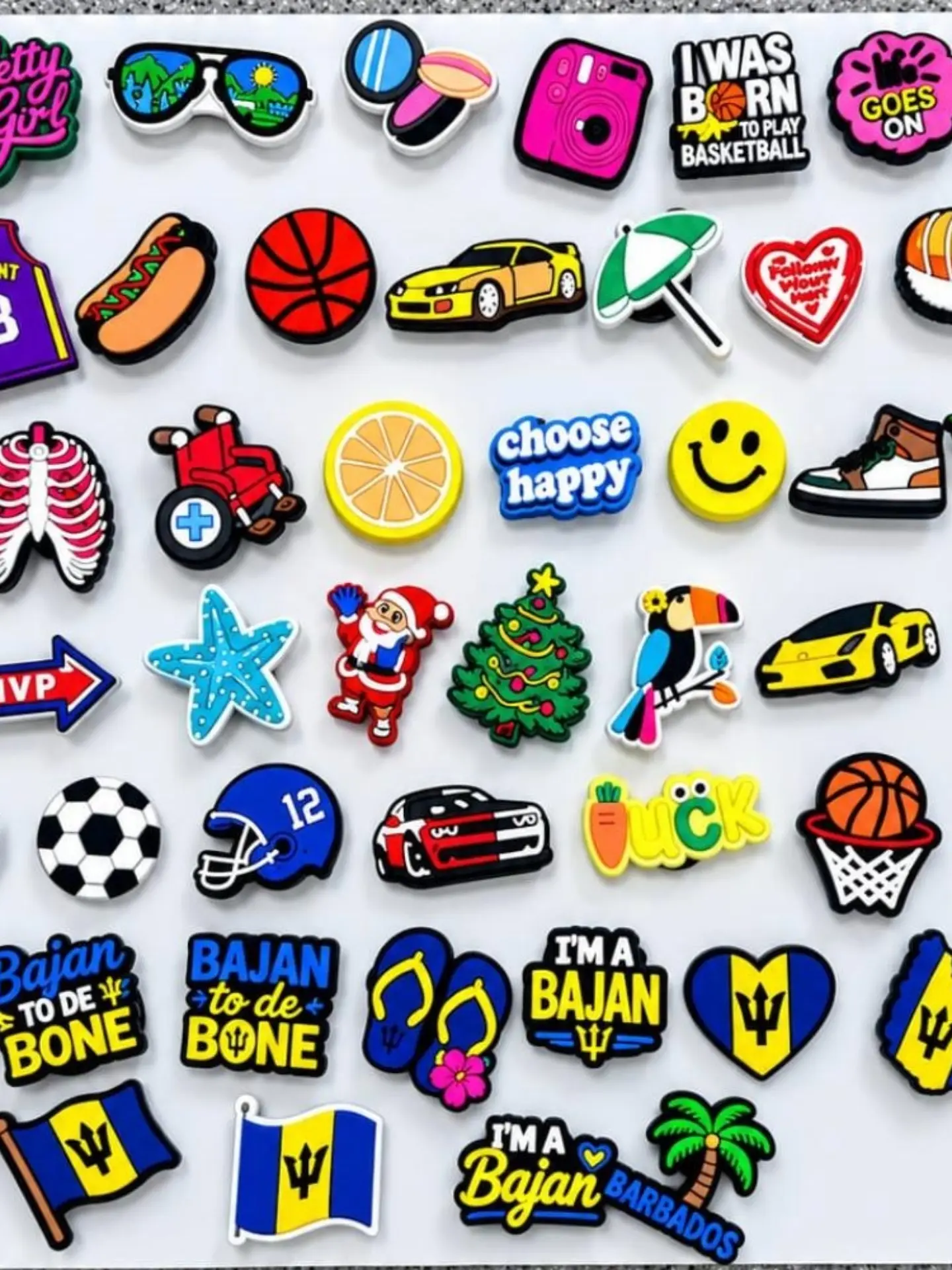 Croc Charms & Straw Covers – From $1 Each at S.Y. Adam & Son
