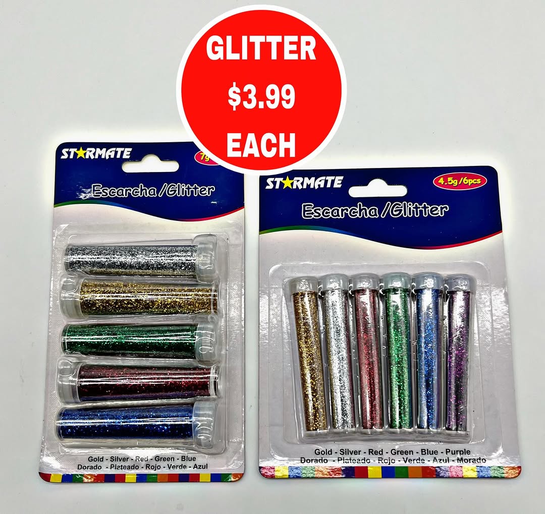 Starmate Glitter Sets – $3.99 Each at S.Y. Adam & Son