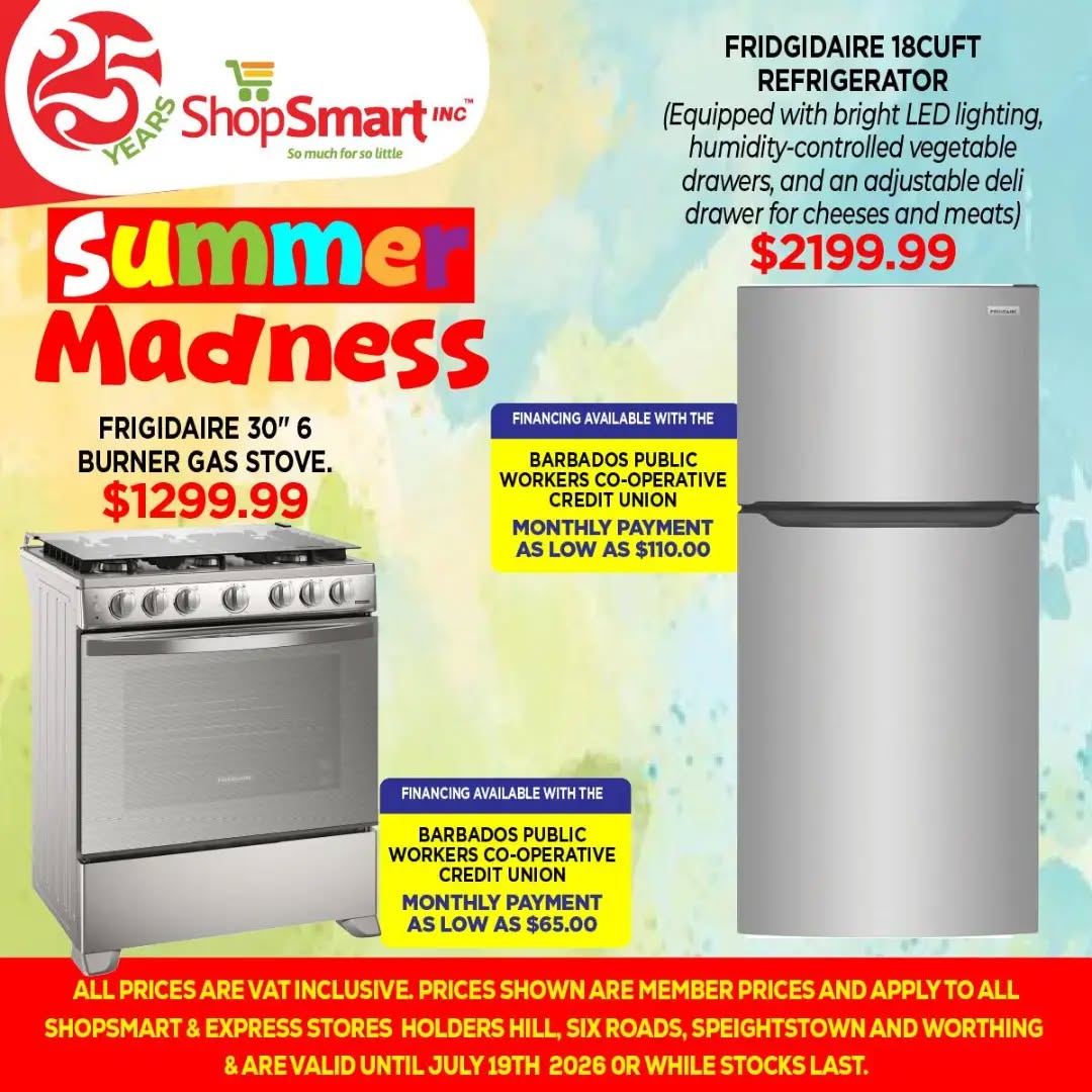 ShopSmart Summer Madness Sale – Appliances from $1,299.99