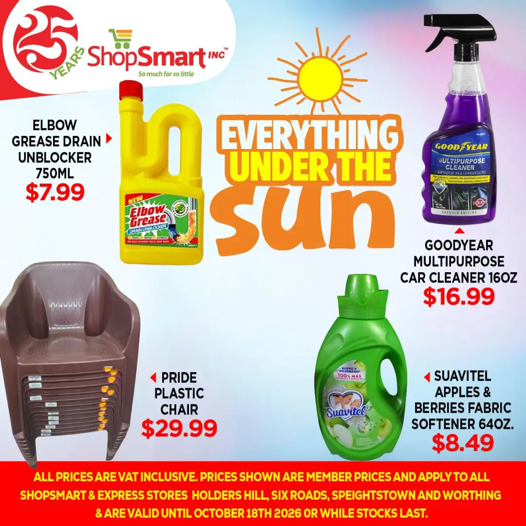ShopSmart 'Everything Under the Sun' Member Prices – Household Essentials from $7.99