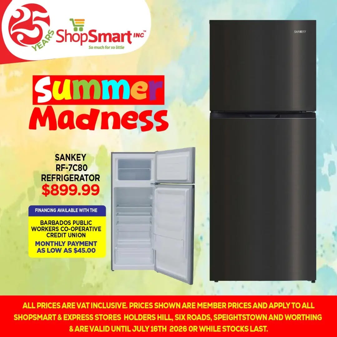 Summer Madness – Sankey RF-7C80 Refrigerator at $899.99