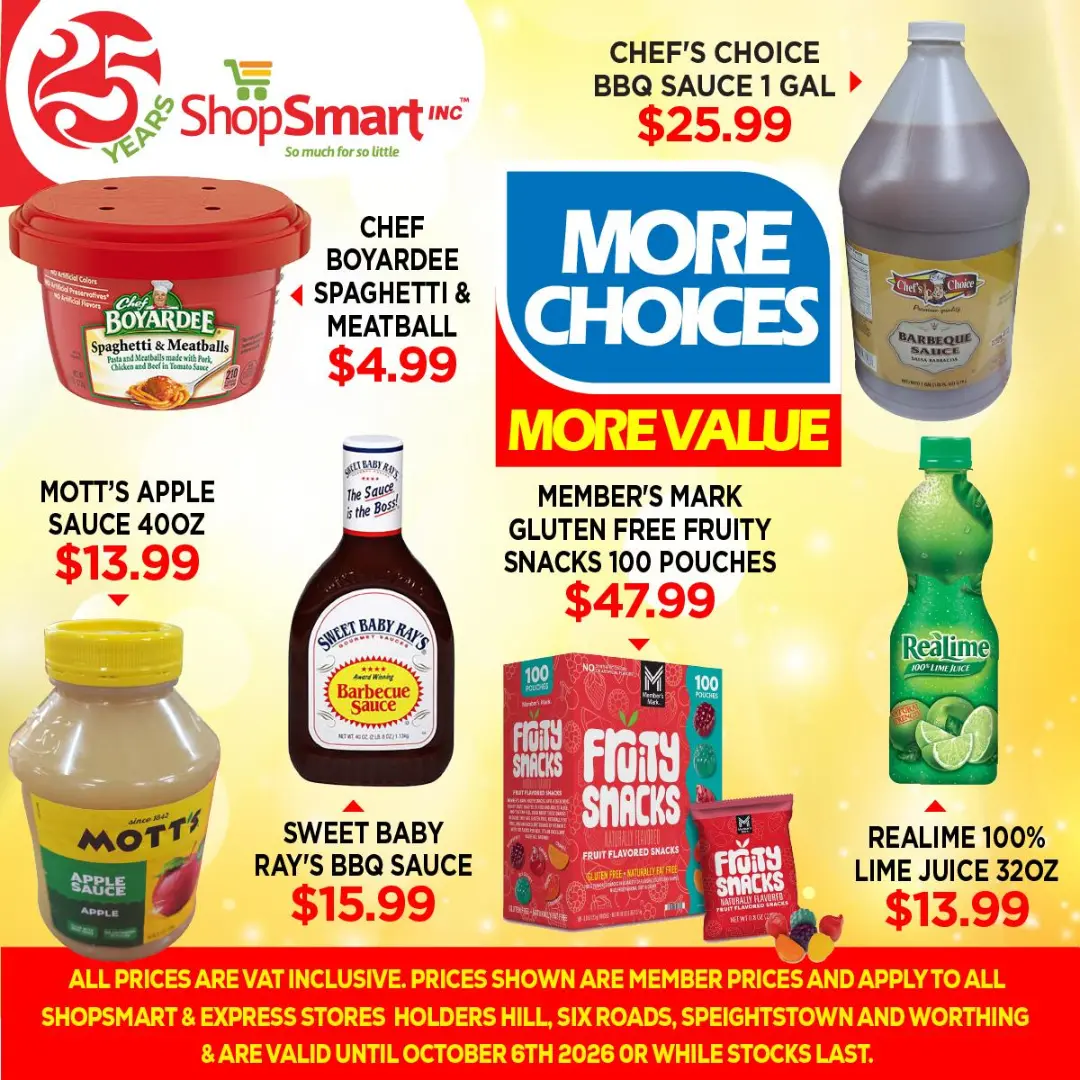 ShopSmart More Choices, More Value – Member Prices on Groceries