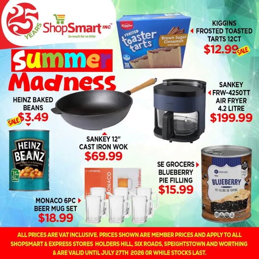 ShopSmart Summer Madness Sale – Multiple Items on Sale