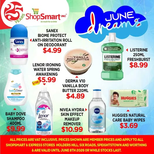 ShopSmart June Dreams Sale – Member Prices on Health & Beauty Products