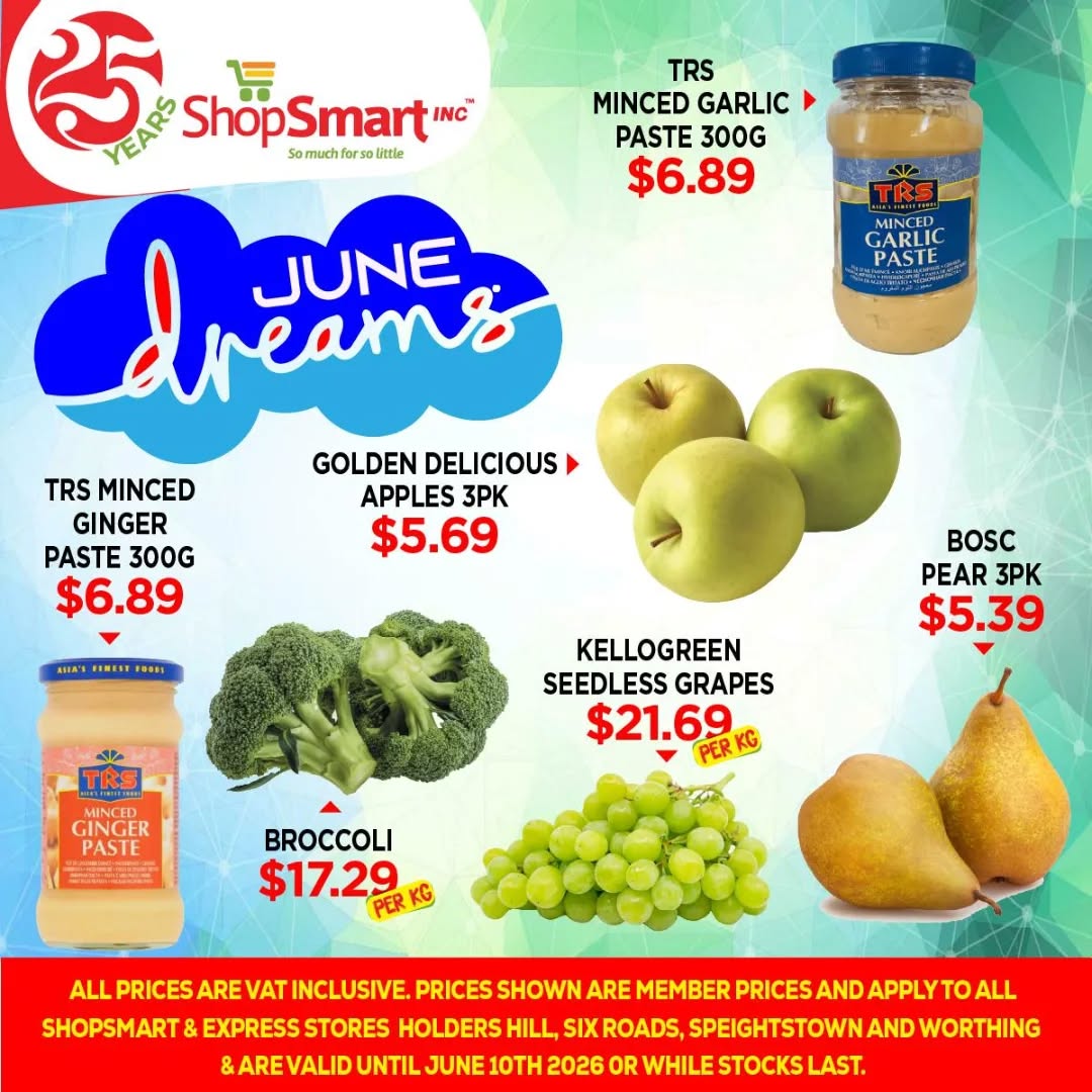 ShopSmart June Dreams – Member Prices on Groceries & Fresh Produce