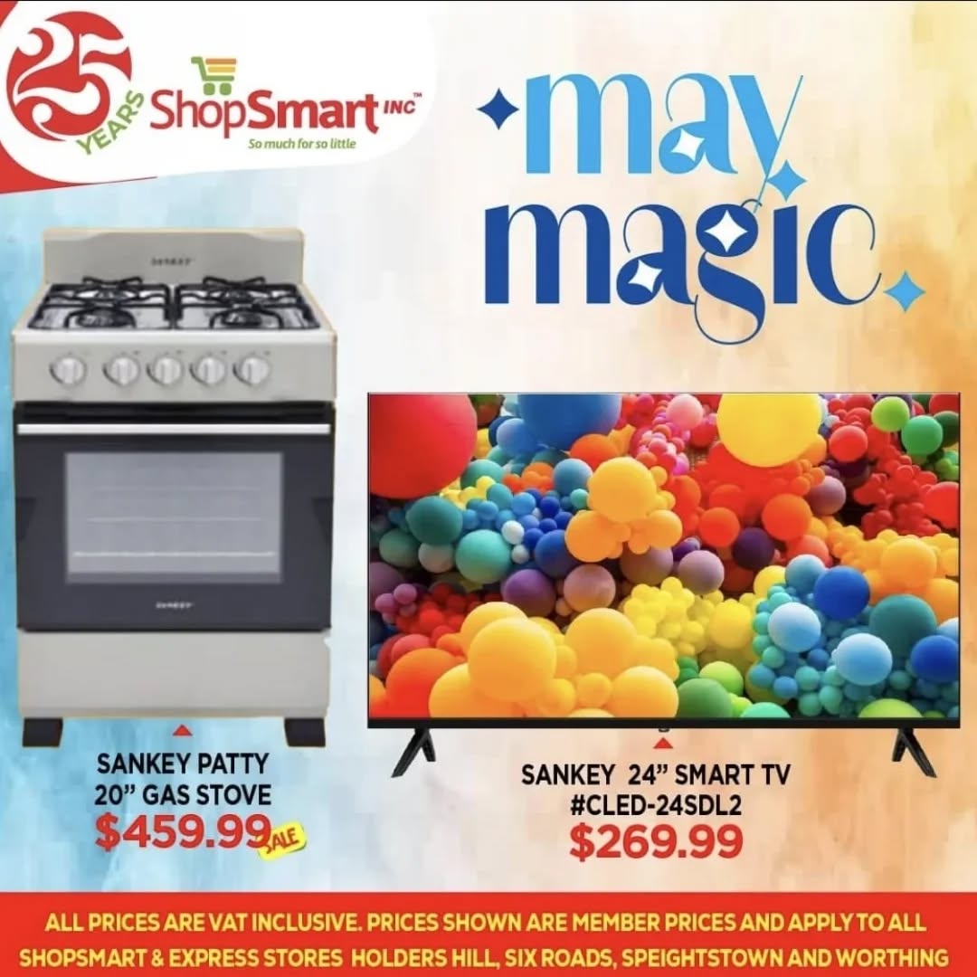 ShopSmart May Magic Sale – Gas Stove & Smart TV Deals