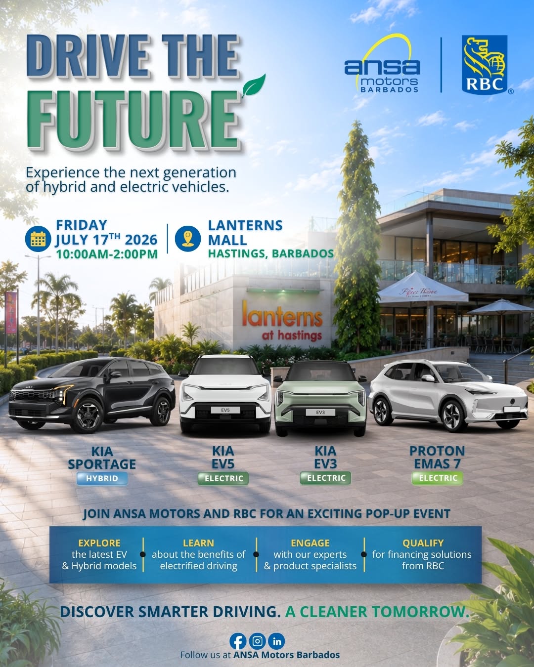 Drive the Future – Kia EV & Hybrid Pop-Up Event at Lanterns Mall