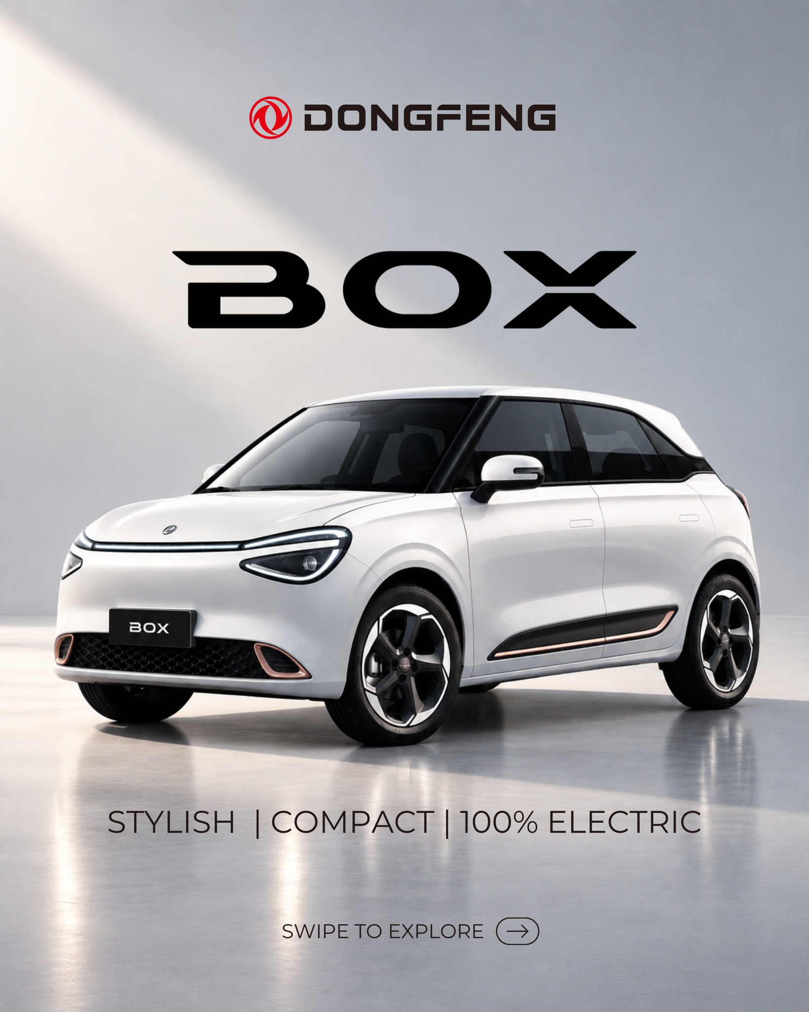 Dongfeng BOX Electric Vehicle – $58,900 with Charger, Warranty & Registration Included