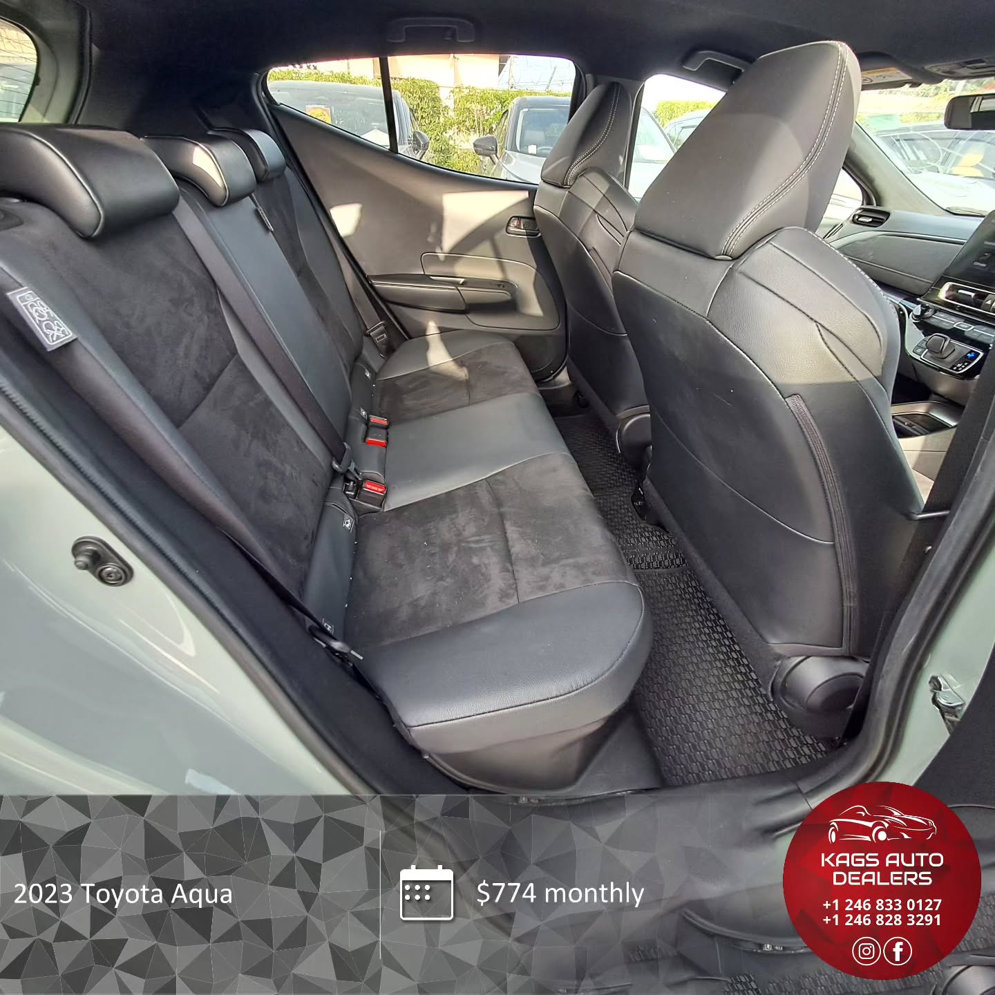 2023 Toyota Aqua GR – $774/month Financing at KAGS Auto Dealers