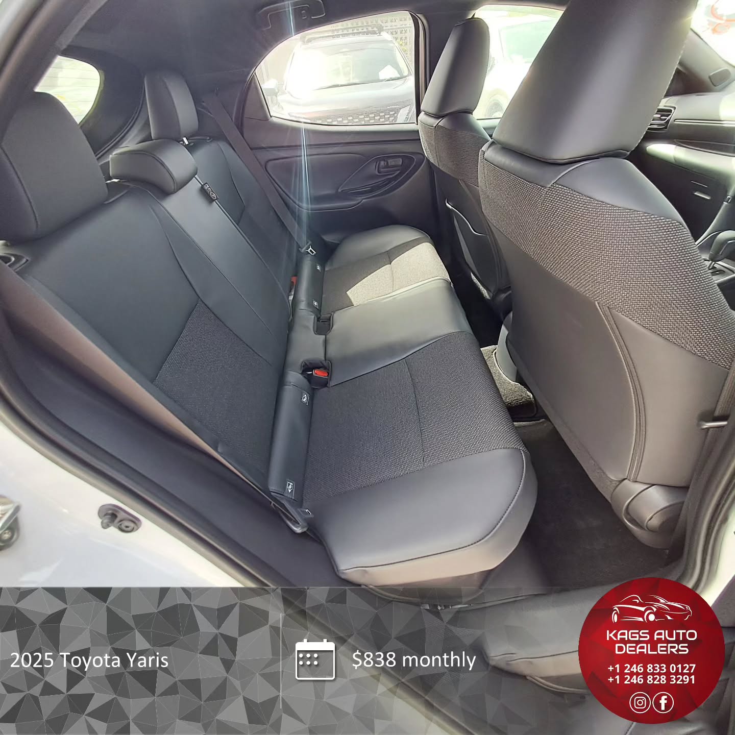 2025 Toyota Yaris Hybrid – $838/month, $68K on the Road