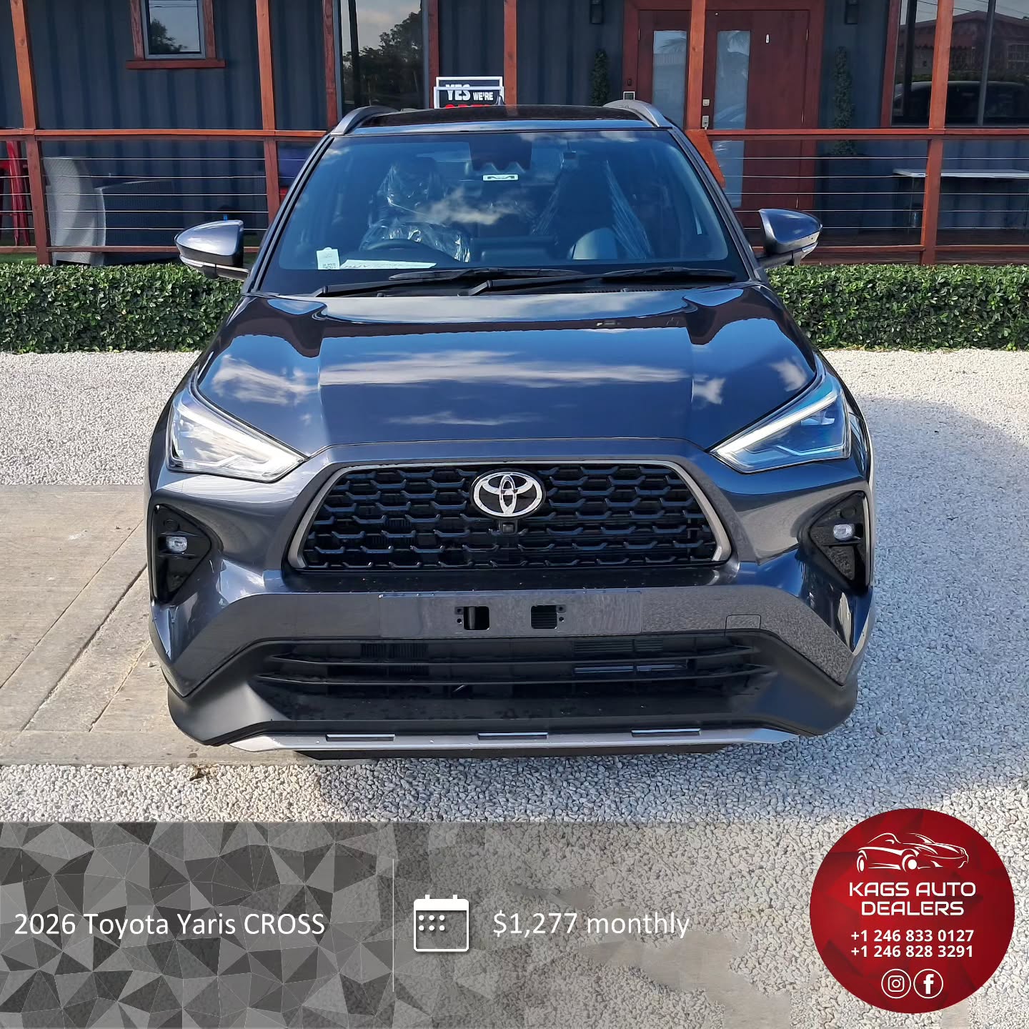 2026 Toyota Yaris Cross Hybrid SUV – Finance from $1,277/Month