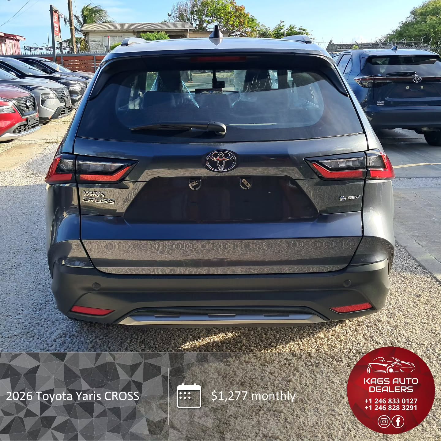 2026 Toyota Yaris Cross Hybrid SUV – Finance from $1,277/Month