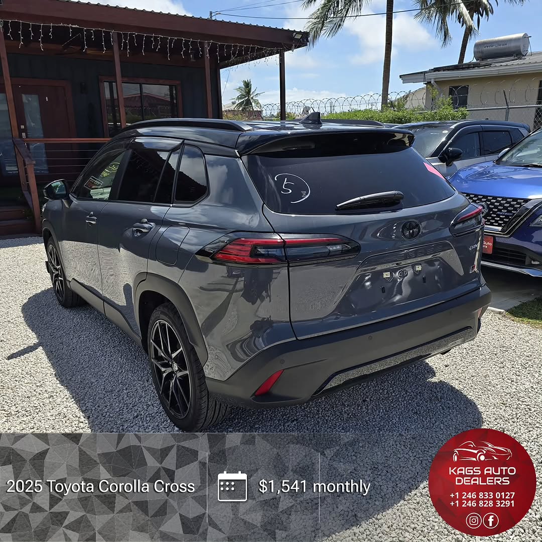2025 Toyota Corolla Cross GR Sport – $1,541/month with 100% Financing