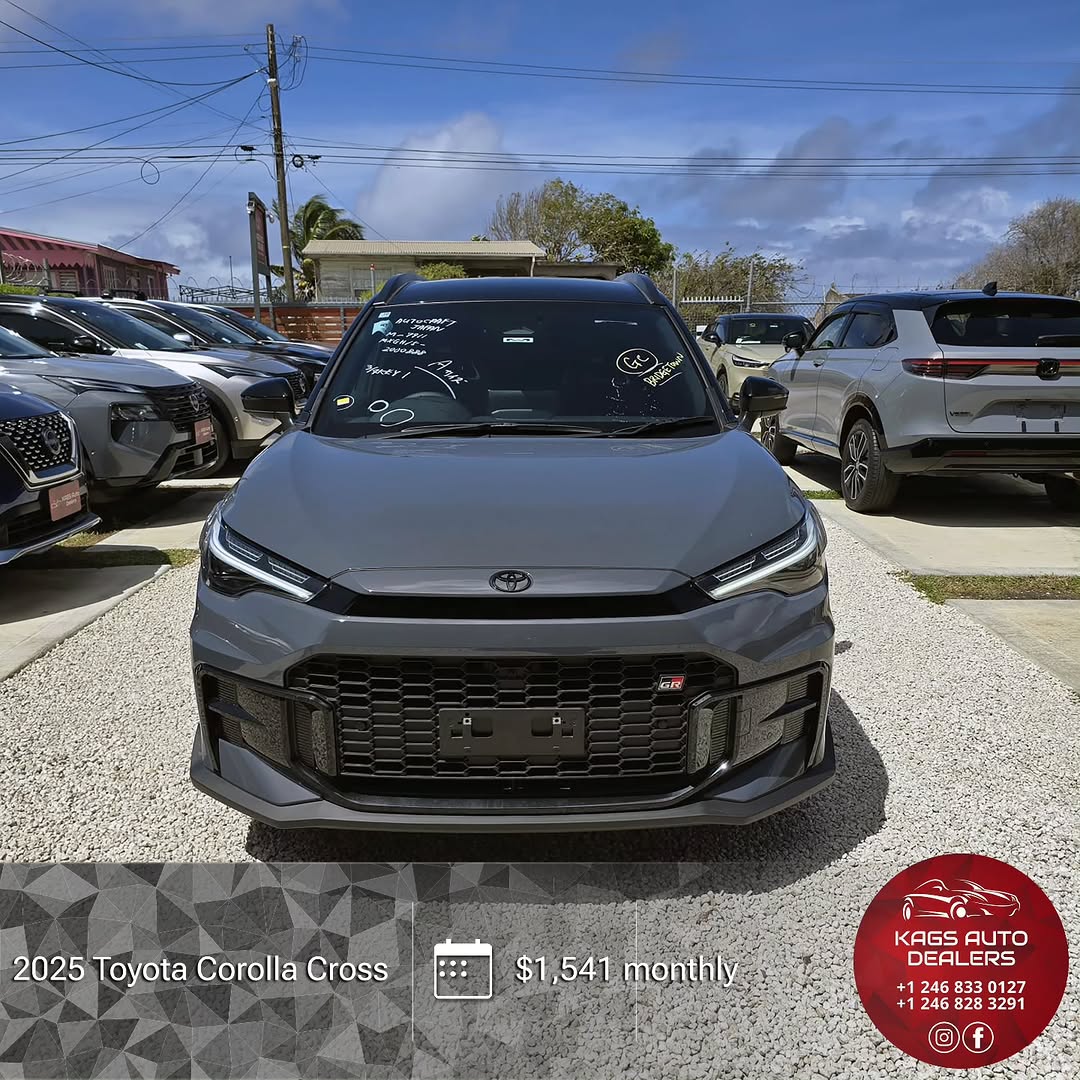 2025 Toyota Corolla Cross GR Sport – $1,541/month with 100% Financing
