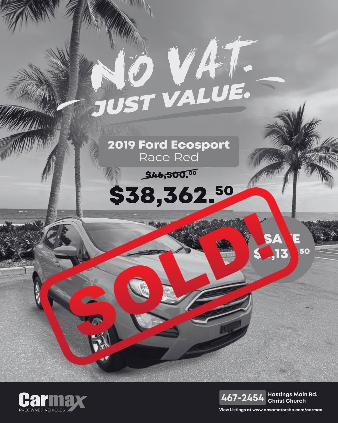 No VAT. Just Value! – Huge Savings on Select Pre-Owned Vehicles at CarMax Barbados