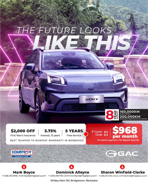 GAC Aion V Electric SUV – From $968/Month, $2,000 Off Insurance & 3.75% Financing
